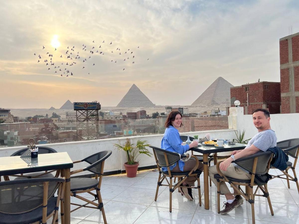 Eagles Pyramids View Hotel Kairo Bagian luar foto