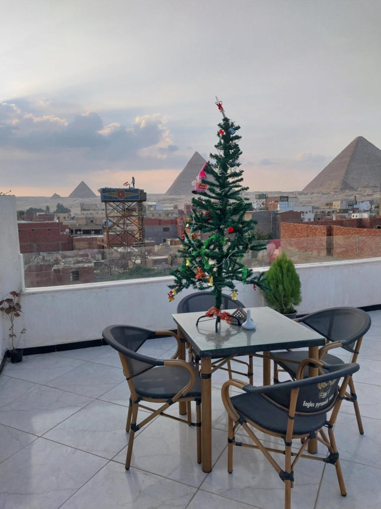 Eagles Pyramids View Hotel Kairo Bagian luar foto