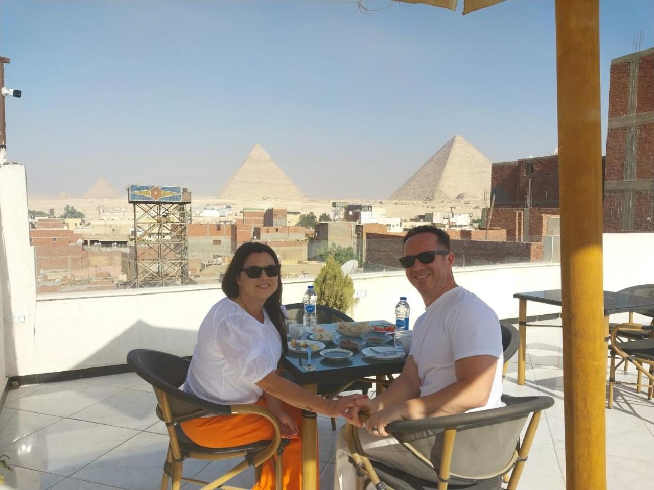 Eagles Pyramids View Hotel Kairo Bagian luar foto